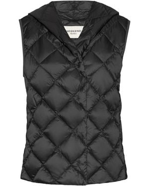 Weekend by Maxmara Wkdgiochi Quilted Gilet - Black