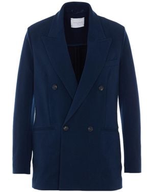 Circolo 1901 Double-Breasted Blazer - Blue