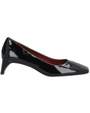 Tory Burch Square-Toed High Heels - Black