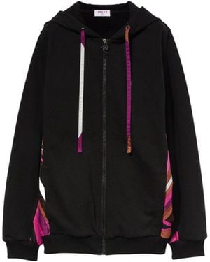 PUCCI Iride-Print Hoodie - Black