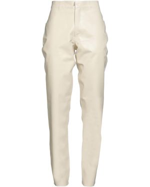Marni Minimalist Slim-Fit Trousers - Natural