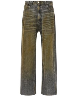 44 Label Group Soil Used-Effect Jeans - Green