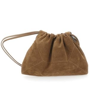 Brunello Cucinelli Bc Duo Beaded Clutch Bag - Brown