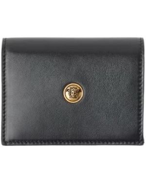 Versace Medusa Emblem Wallet - Grey