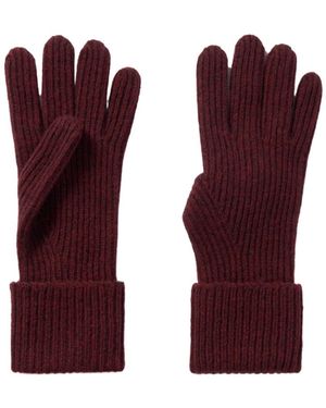 arch4 Juliann Ribbed Cashmere Gloves - Purple