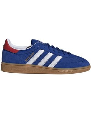 adidas Originals Solid Color Low-Top Sneakers - Blue