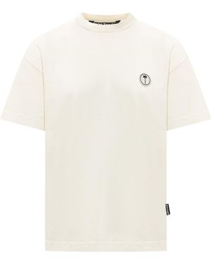Palm Angels Palm Regular Logo T-Shirt - White