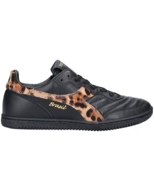 Dolce & Gabbana Round-Toe Low-Top Trainers - Blue