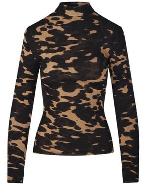 Nanushka Nayeli Long Sleeved Top - Black