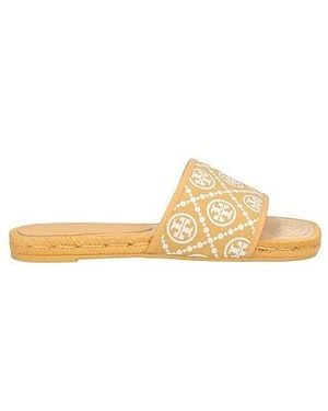 Tory Burch Canvas Sandals - Natural