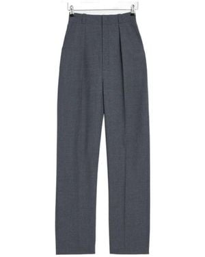 Lemaire Salomon Dropped Crotch Soft Trousers - Blue