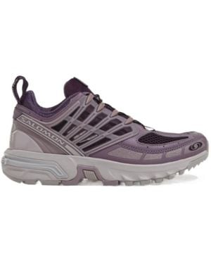 Salomon Lab Salomon Acs Pro Round-Toe Trainers - Purple
