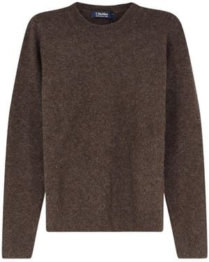 Max Mara Crewneck Knitted Jumper - Brown
