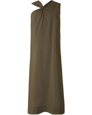 Soeur Asymmetric Design Dress - Green