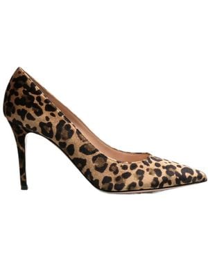 Gianvito Rossi Pointed-Toe High Heels - Brown