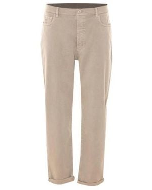 Brunello Cucinelli Multi-Pocket Jeans - Natural