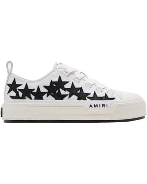 Amiri Stars Court Low Trainers - White