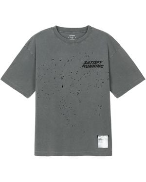 Satisfy Short-Sleeved T-Shirt - Gray