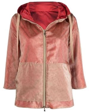 Herno Reversible Drawstring Jacket - Red
