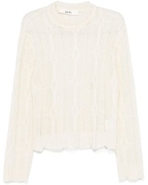 Séfr Solange Sweater - White