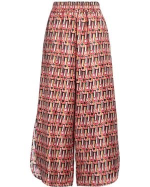 Max Mara Casual Trousers - Red