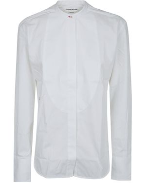 Victoria Beckham Bib Detail Shirt - White
