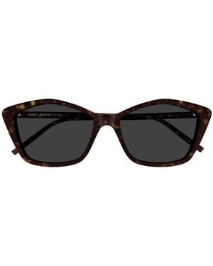 Saint Laurent Eyewear Sl 775F Cat-Eye Sunglasses - Black