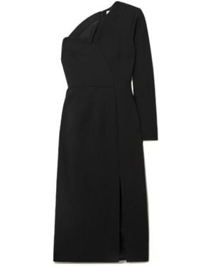 ROKSANDA Asymmetrical Mid-Length Dress - Black