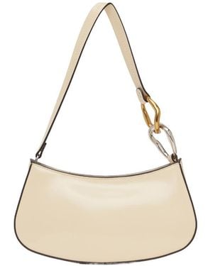STAUD Ollie Zipped Shoulder Bag - Natural