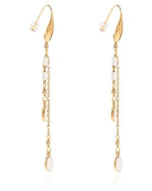 Isabel Marant Casablanca Drop Earrings - White