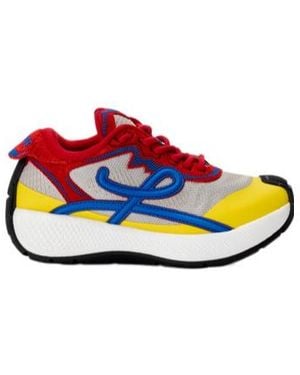 Loewe Lace-Up Sneakers - Blue