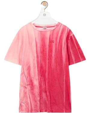 Loewe Crinkled T-Shirt - Pink