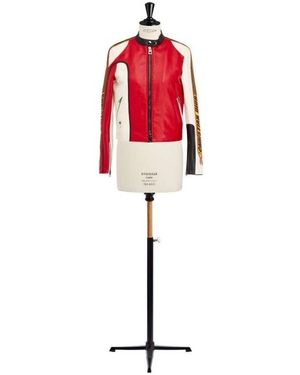 Dior Motorcycle Jacket - Red