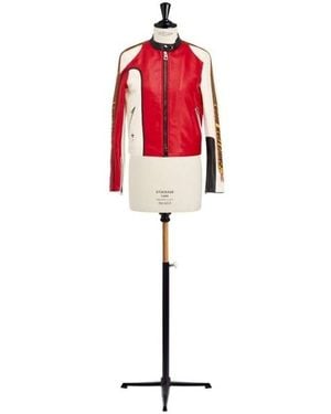 Dior Motorcycle Jacket - Red