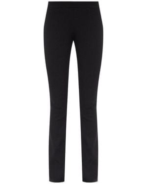Heron Preston Fitted Ribbed Trousers - Black