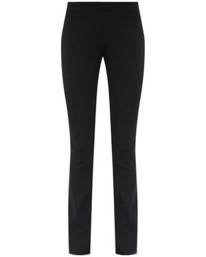 Heron Preston Flared Knitted Pants - Black