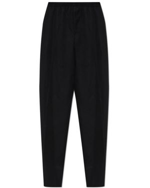 Balenciaga Wide Leg Trousers - Black