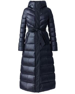 Mackage Long-Sleeved Cotton-Padded Jacket - Blue