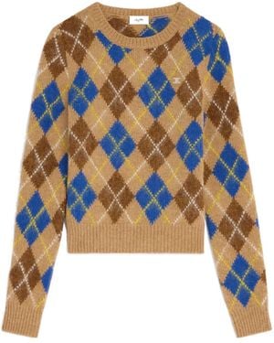 Celine Crewneck Sweater - Blue