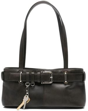 OSOI Dual-Handle Shoulder Bag - Black