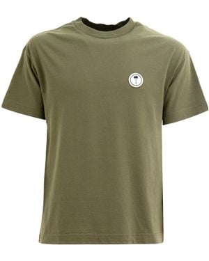 Palm Angels Short-Sleeved T-Shirt - Green