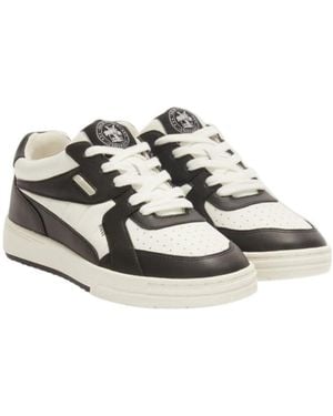 Palm Angels Two-Toned University Low-Top Trainers - Blue