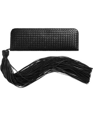 Bottega Veneta Serata Clutch - Black