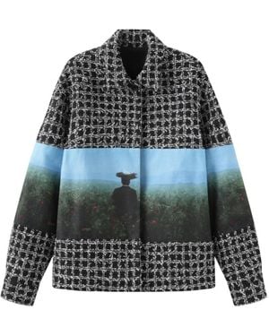 Marissa Chiara Long-Sleeved Casual Jacket - Grey