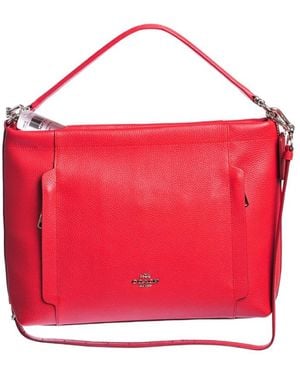 COACH Logo Shoulder Bag - Red