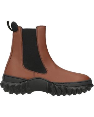 Marni Pointed Toe Ankle Boots - Brown