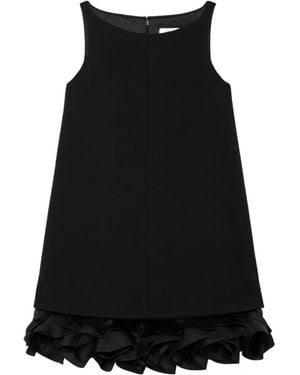 Celine Organze Short Dress - Black