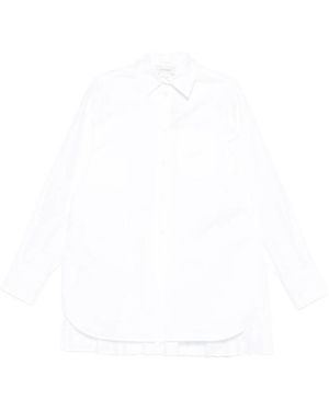 Sportmax Nespola Long-Sleeved Shirt - White