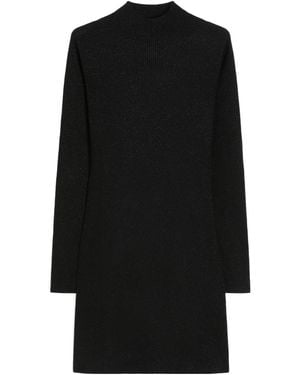 Weekend by Maxmara Wool And Lurex Dress - Black