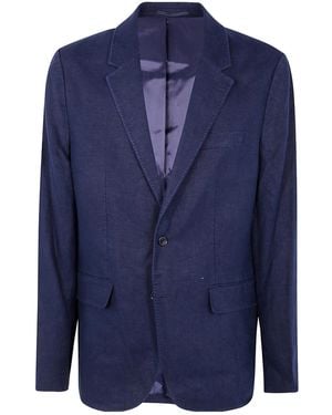 Michael Kors Stretch Tech Blazer - Blue
